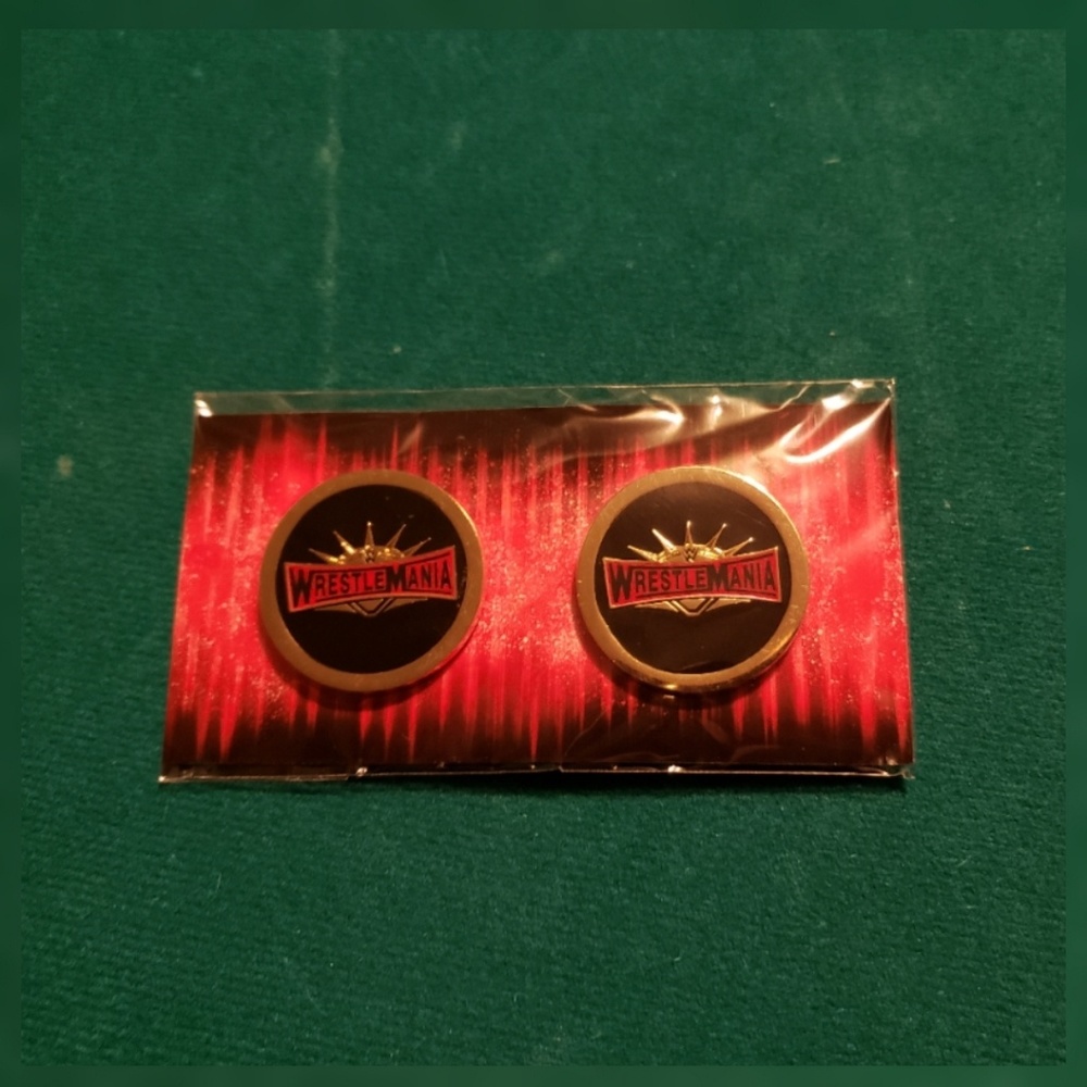 WWE Wrestlemania Side Plate Pins